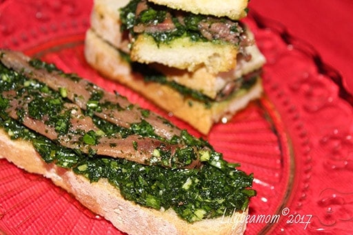 Acciughe marinate veloci