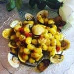 Linguine alle cozze e pomodorini confit