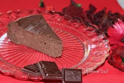 Ricotta al cioccolato al forno
