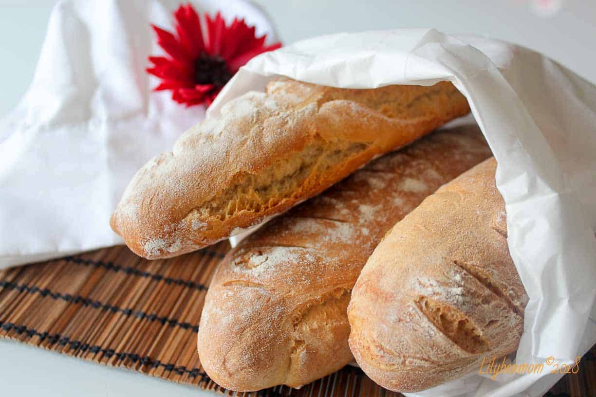 Frustine con il lievito madre