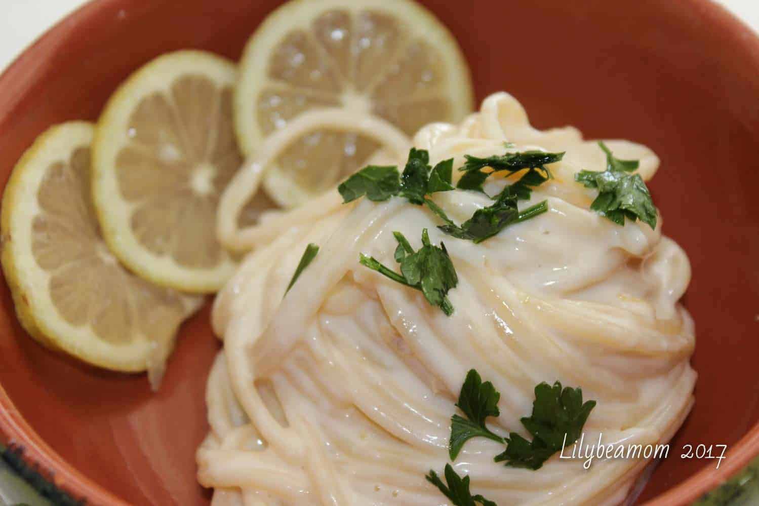 Spaghetti al limone