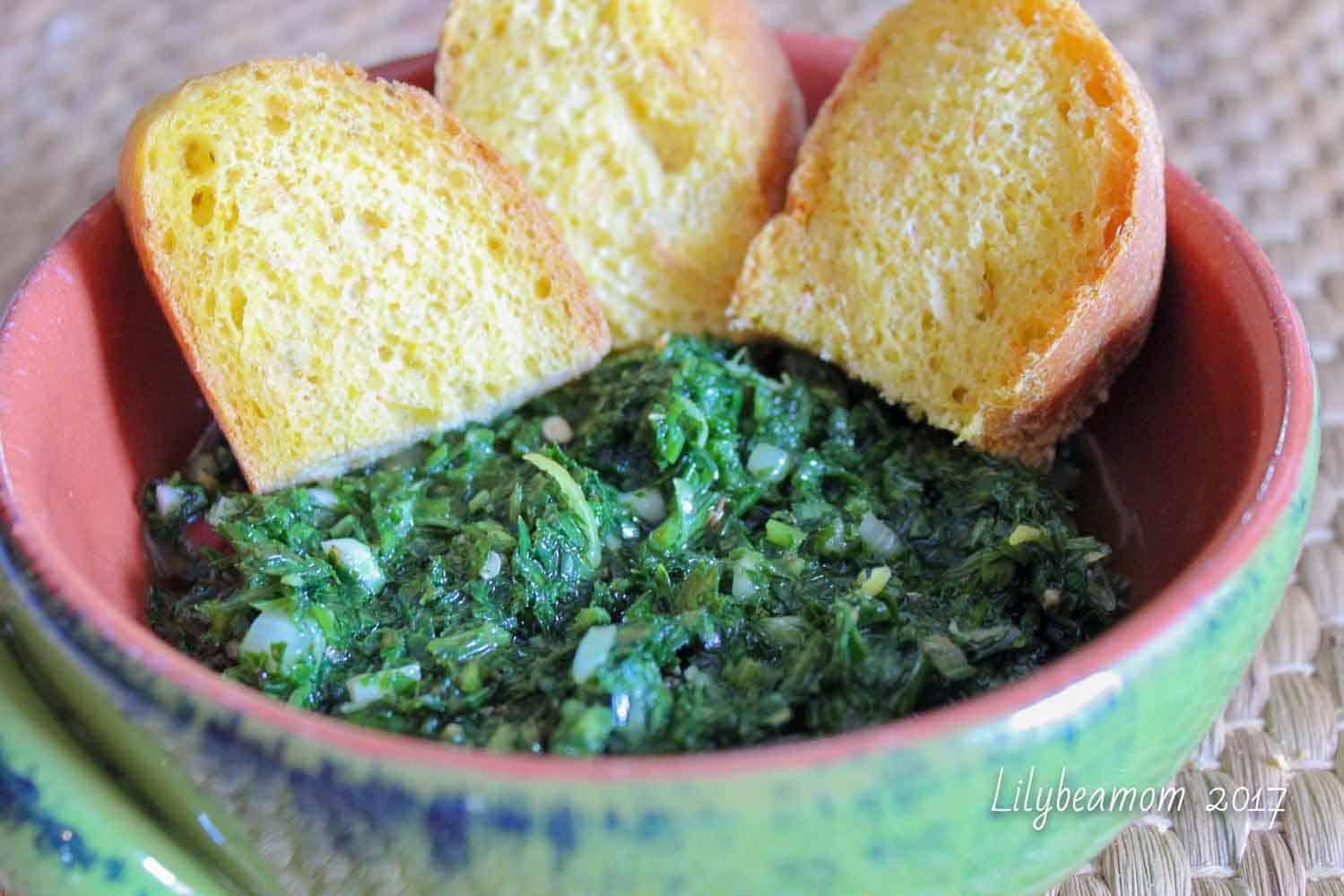 Chimichurri argentino