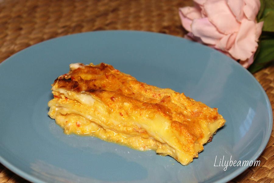 Lasagne alla crema di peperoni e ricotta | paninisopraffini.com