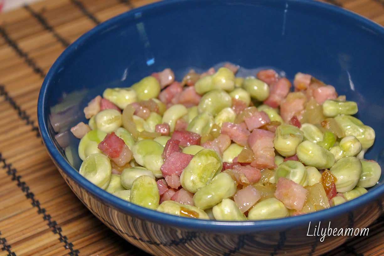 Fave e pancetta | paninisopraffini.com